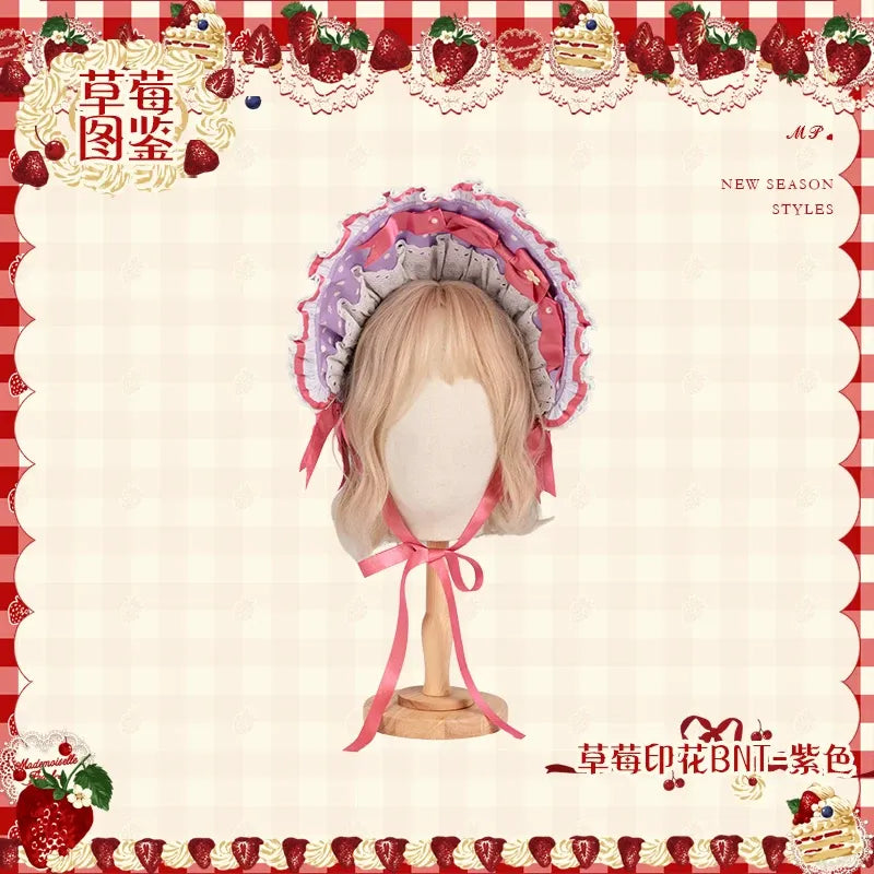 【受注予約~8/27】Strawberry Cake Illustration 2026ver. アクセサリー【花与珍珠匣】