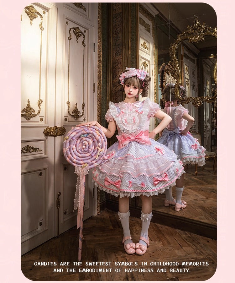 【受注予約~12/8】Candy Wrapper トップス・スカート【花与珍珠匣】