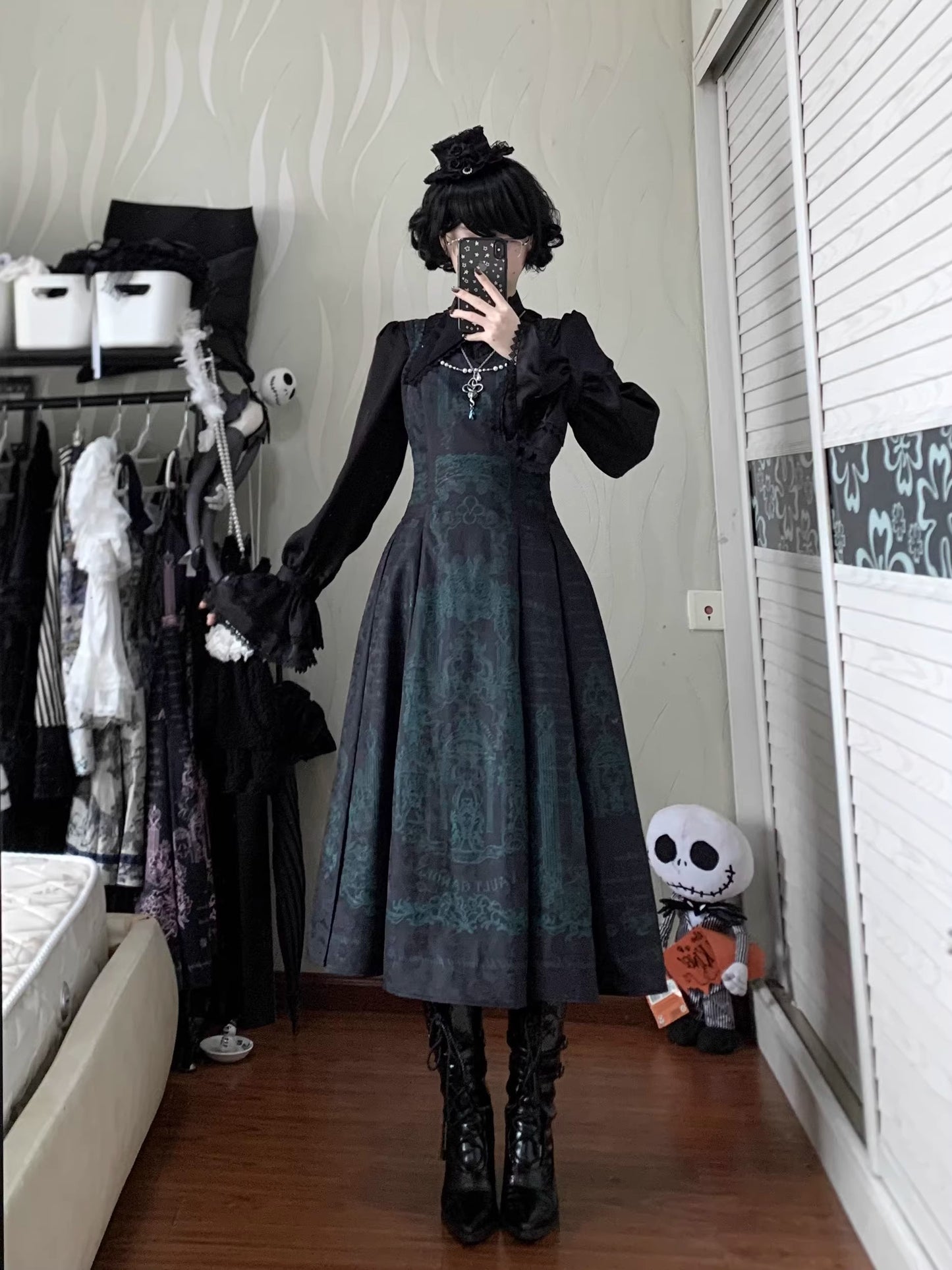 【受注予約~4/9】天使花園 ジャンパースカート（ロング丈）【VaultDesign】