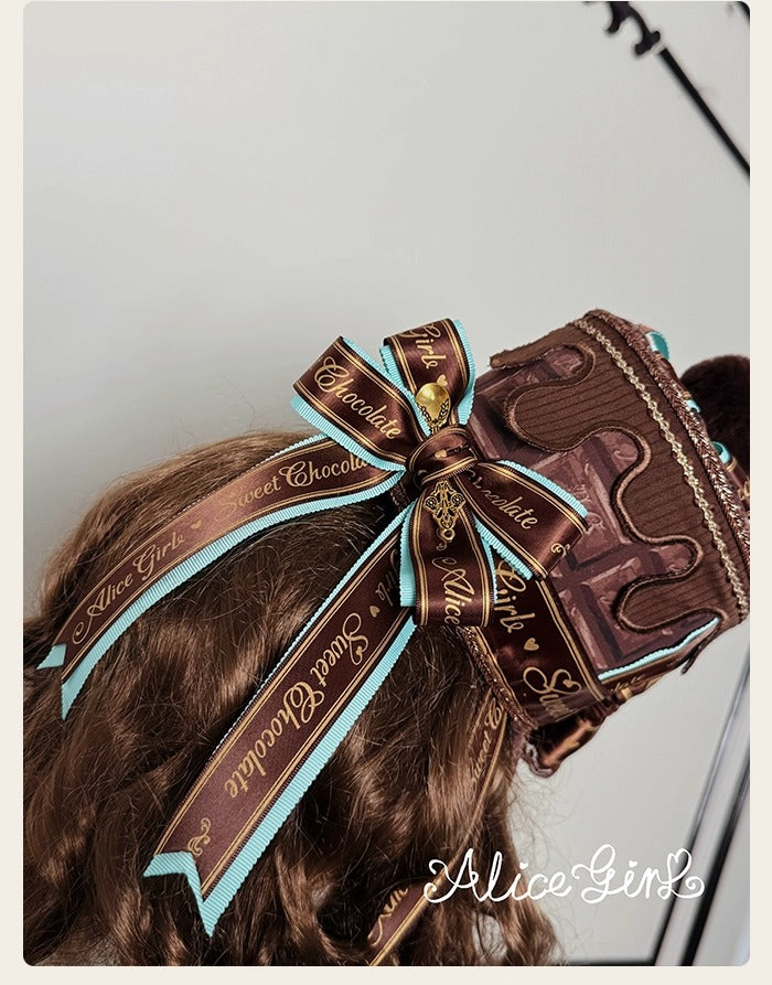 【受注予約~10/8】Chocolate Bear アクセサリー【Alice Girl】