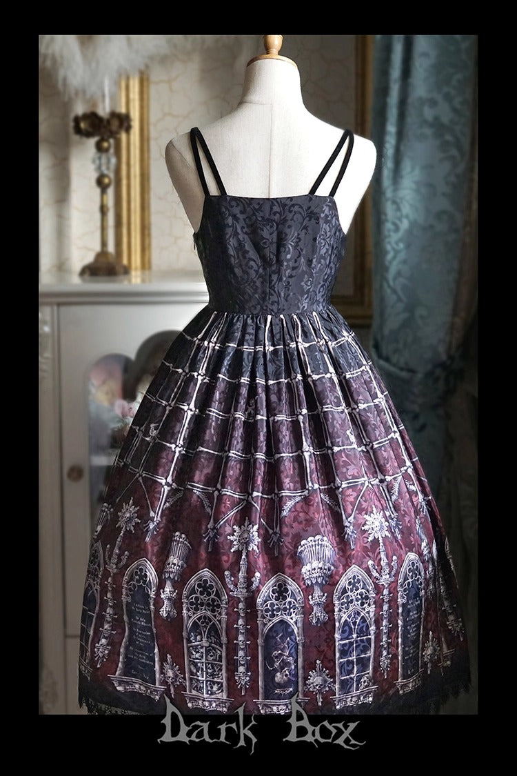 【受注予約~11/10】Ossuary ジャンパースカート【Dark Box】