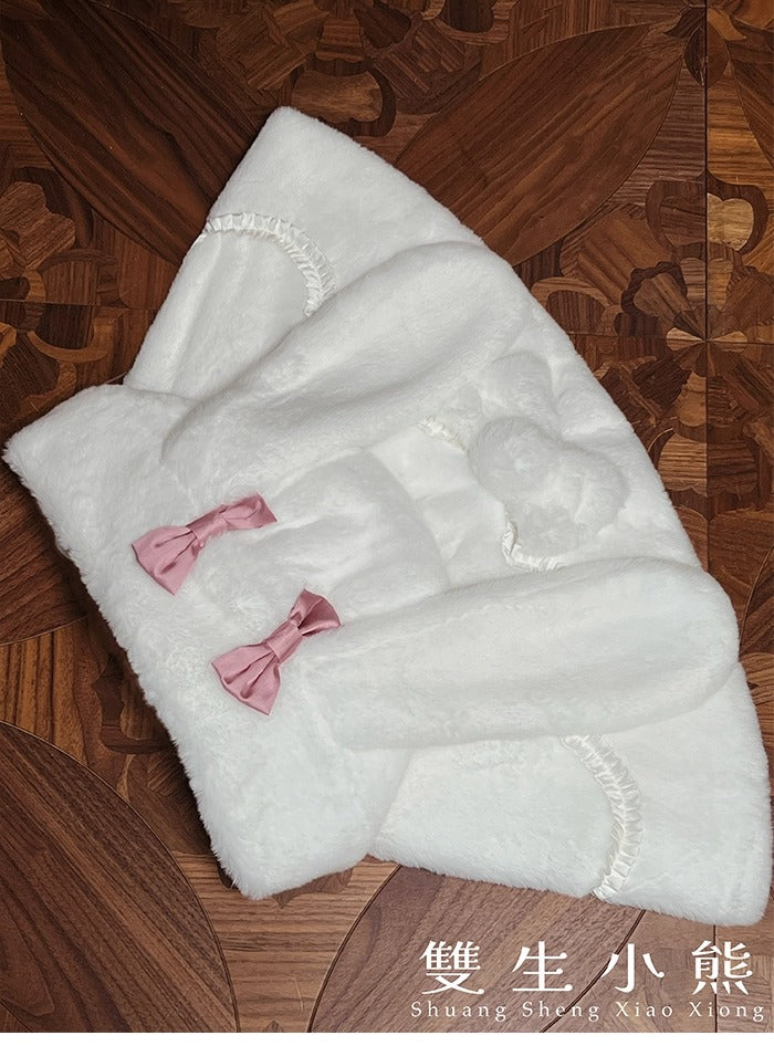 【受注予約~10/23】Frosted Sugar Rabbit ケープ【双生小熊】