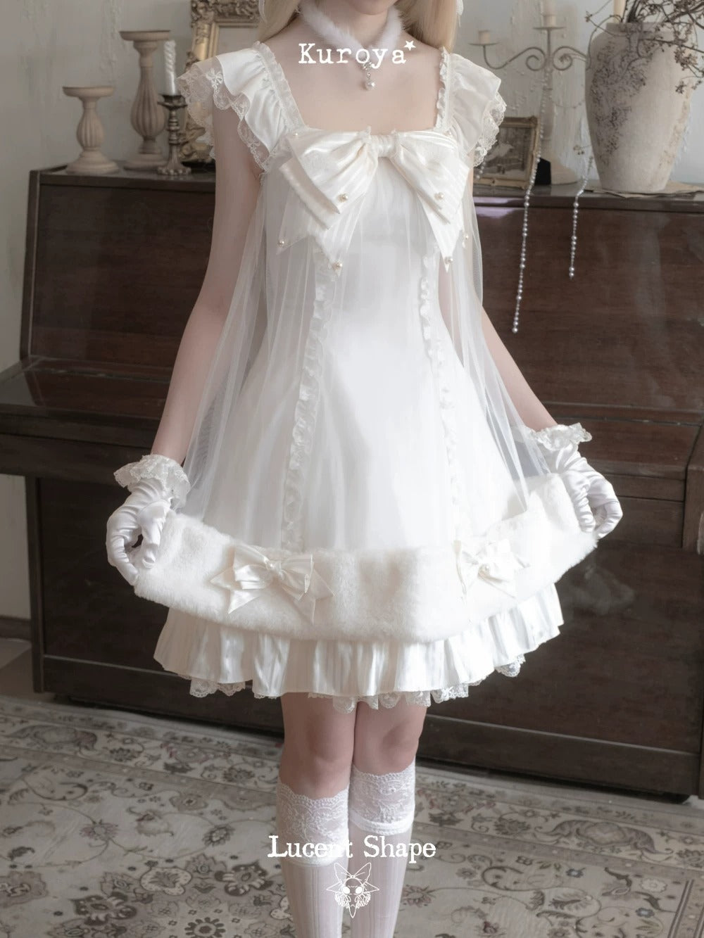 【受注予約~6/3】Lucent Shape ワンピース【Kuroya】