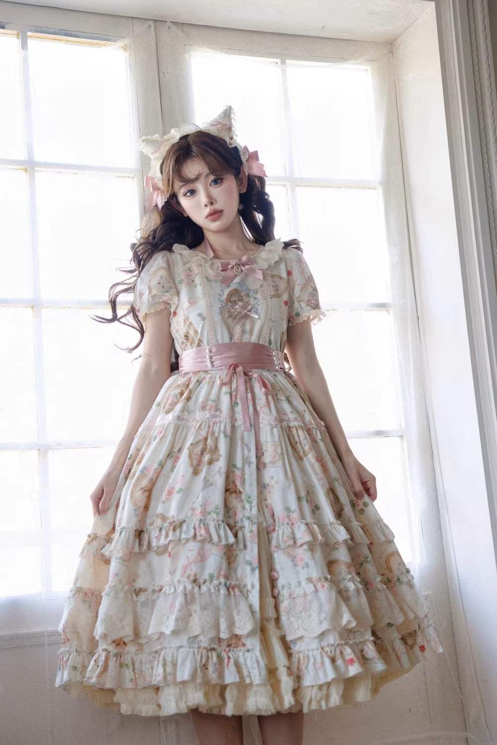 【受注予約~3/5】Victoria Cat インナースカート・ウエストベルト・アクセサリー【Moon River】