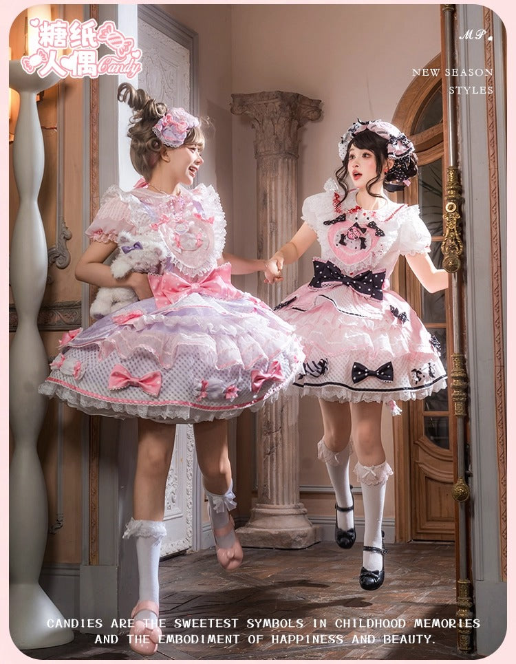 【受注予約~12/8】Candy Wrapper トップス・スカート【花与珍珠匣】
