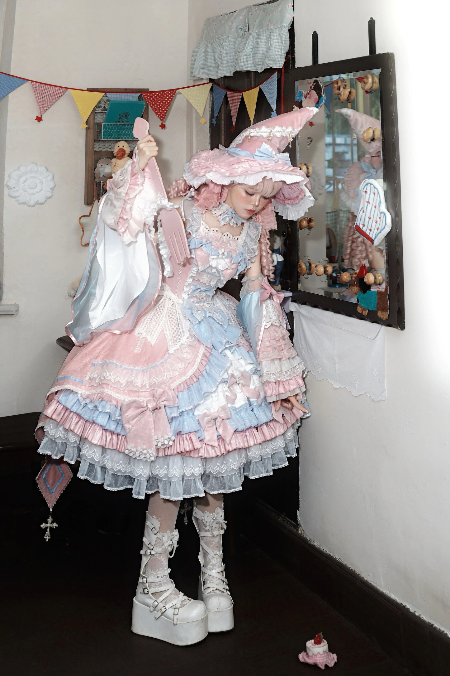 【受注予約~9/13】WITCH PAWNSHOP-7人の魔女- グラトニー 2026ver.-SP- ジャンパースカート・フルセット【Felinae Cookie】