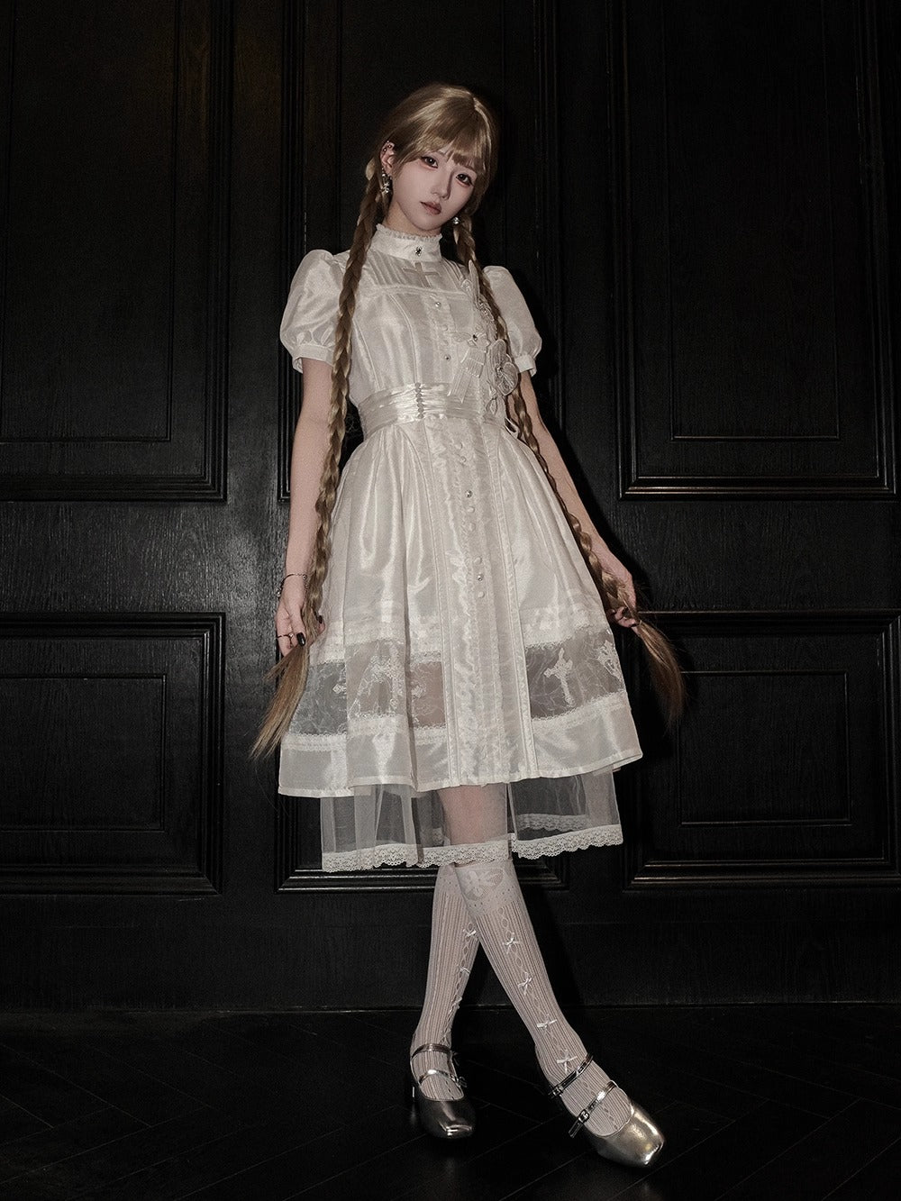 【受注予約~9/2】Spectral Orchid ワンピース(タイプ2)【魔女販售】