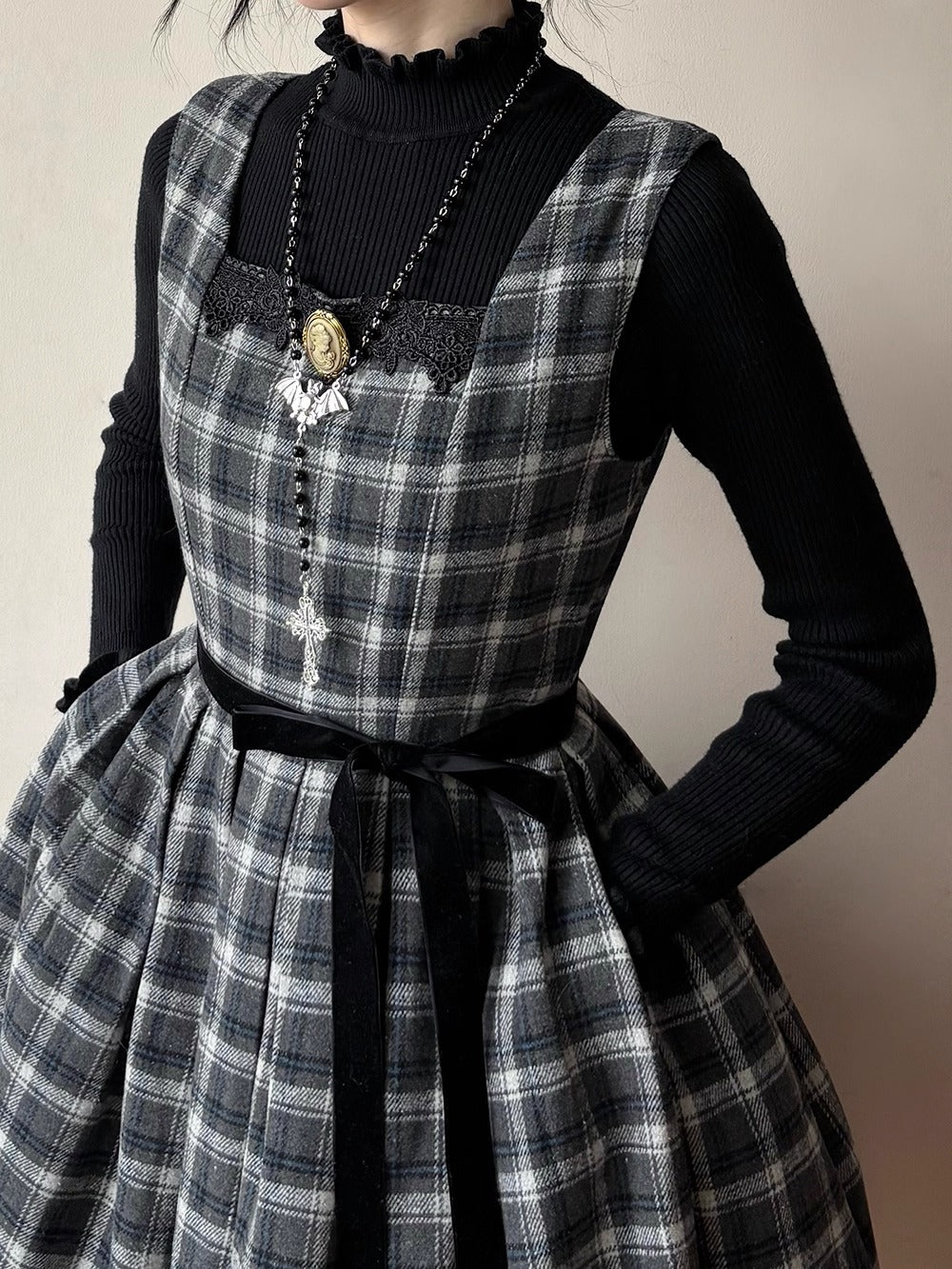 【受注予約~11/30】Earl Gray Tea 2.0 ジャンパースカート【Miss Cube】