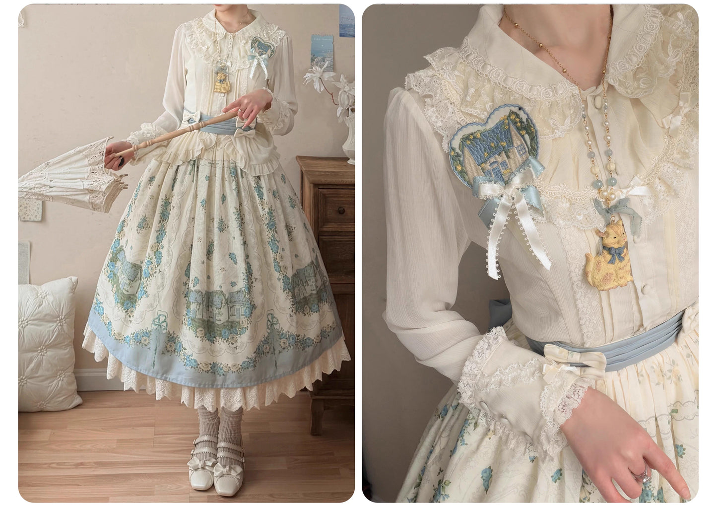 【受注予約~4/16】Rose Greenhouse アクセサリー【LittlePlum】
