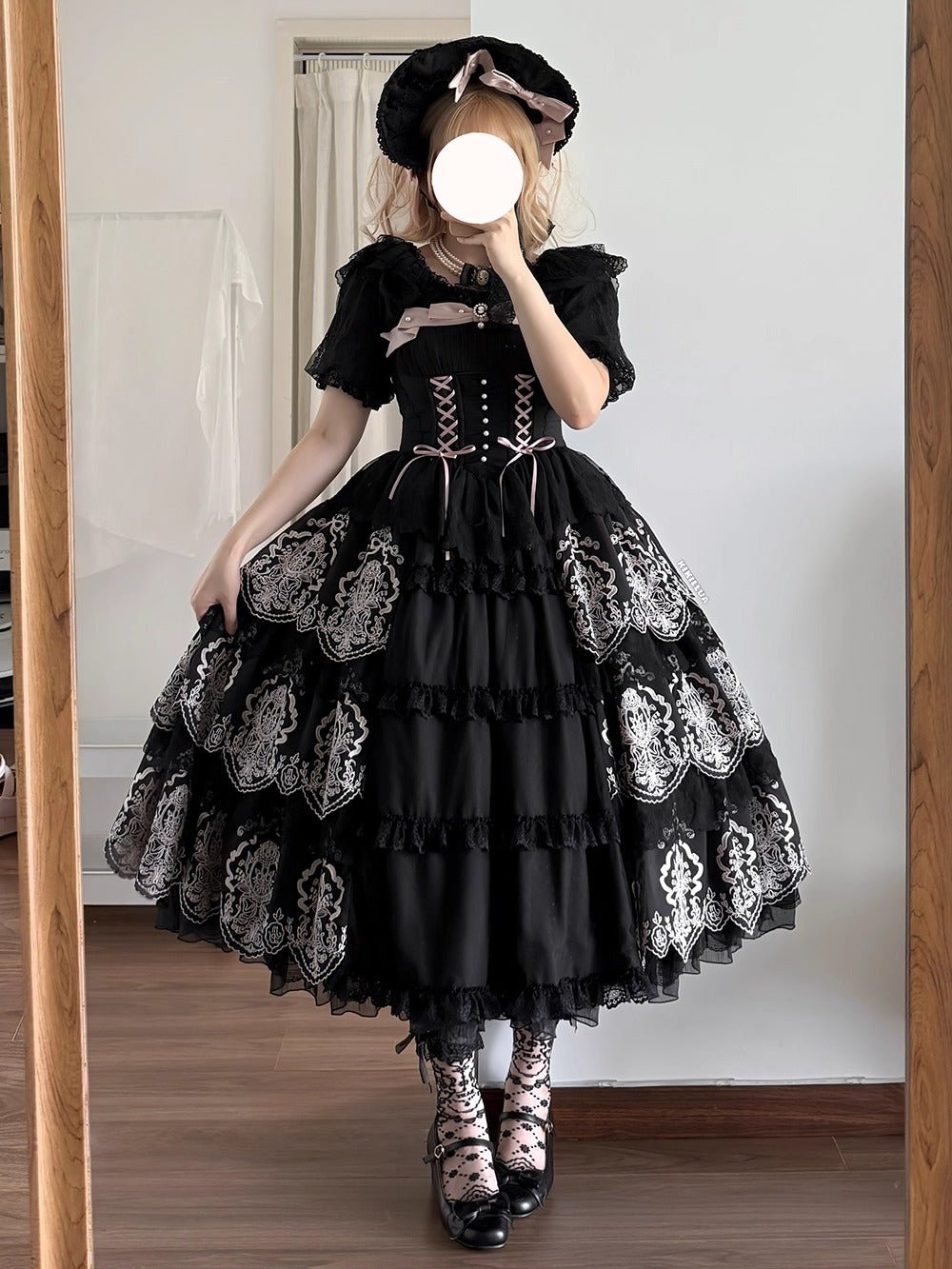 【受注予約~9/25】Point Gardens ジャンパースカート【Miss Point】