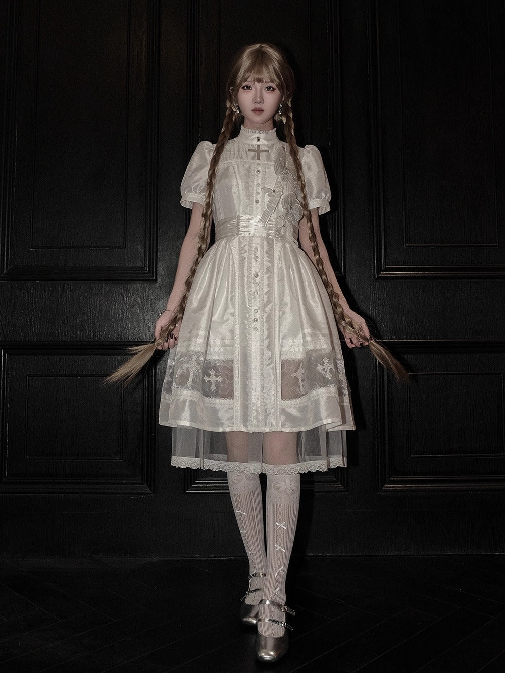 【受注予約~9/2】Spectral Orchid ワンピース(タイプ2)【魔女販售】