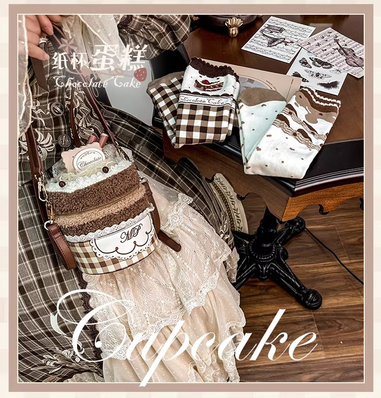 【受注予約~1/26】CupCakes バッグ【花与珍珠匣】