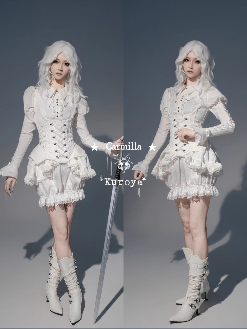 【受注予約~11/19】Camilla スカート・ドロワーズ【Kuroya】