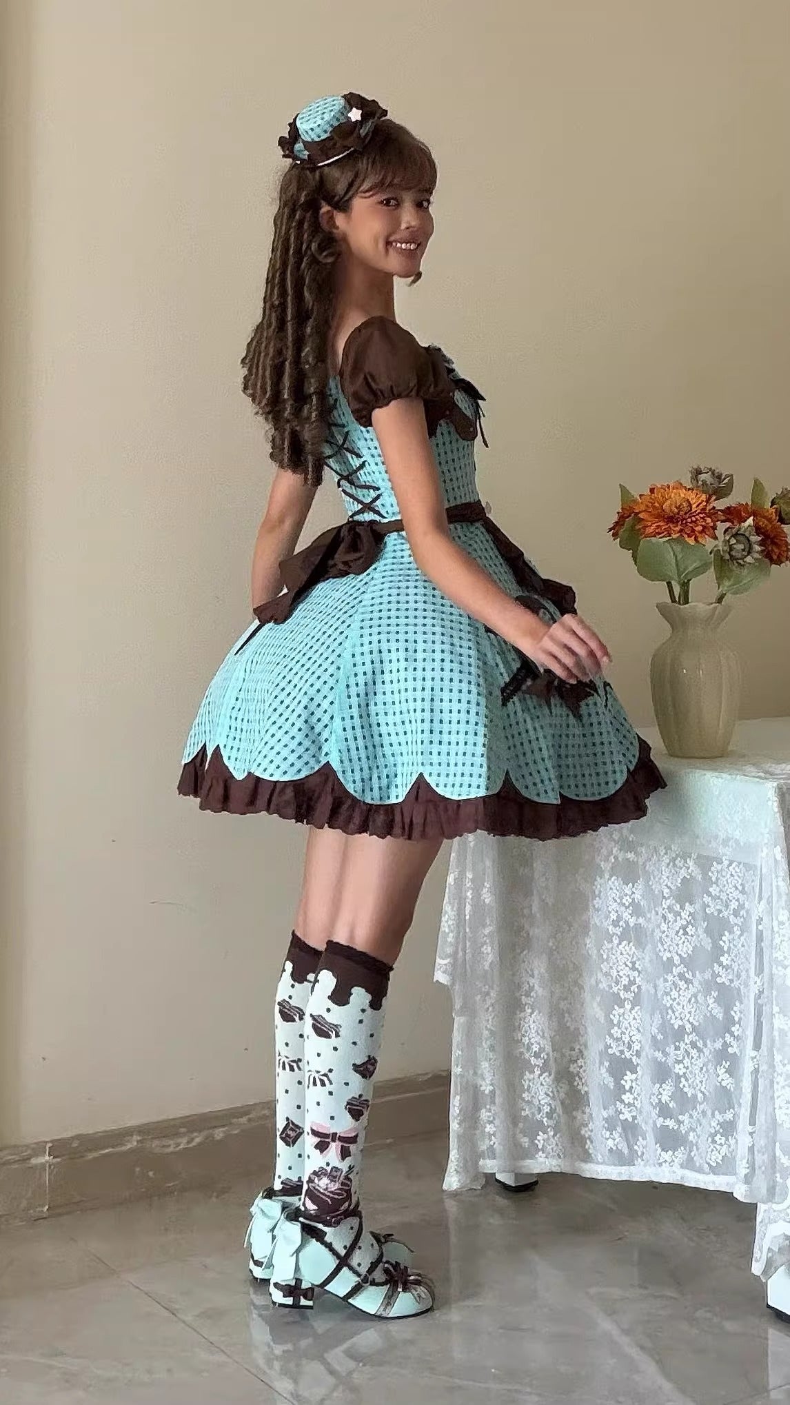 【受注予約~11/5】チョコレートドット アクセサリー【Sugar Cookies】