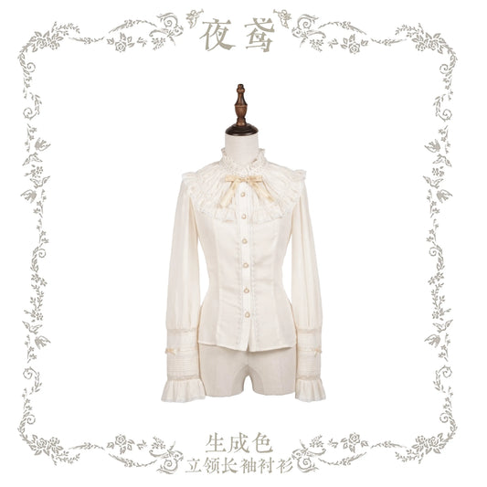 【受注予約~7/14】Wishing Fountain ブラウス【iris de nuit】