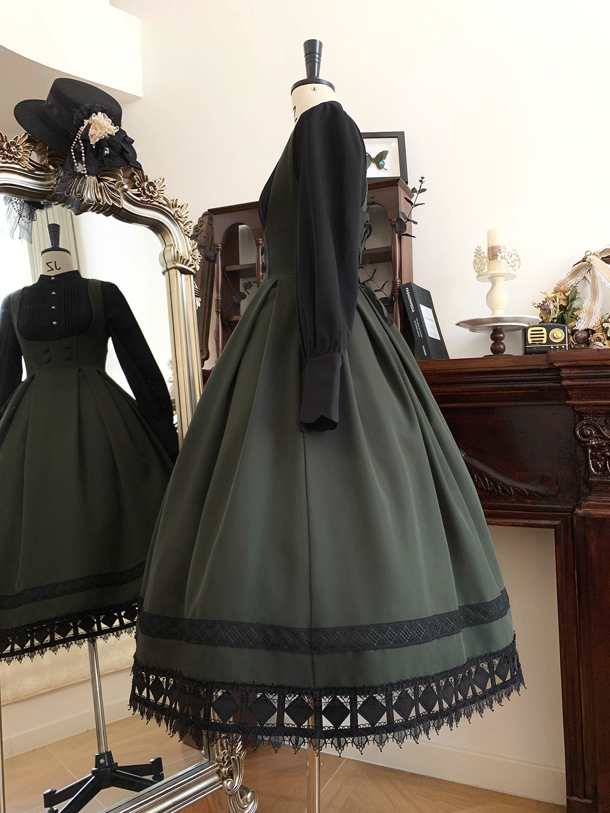 【受注予約~12/25】小夜曲 ジャンパースカート【Little Dipper】