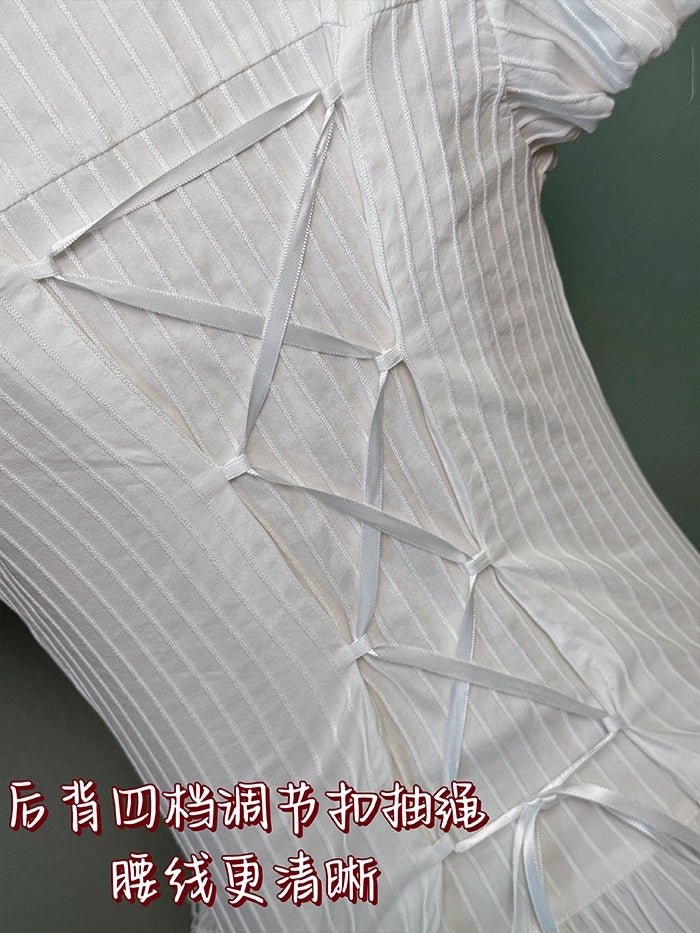 【受注予約~9/25】Eat Cake ブラウス【双生小熊】