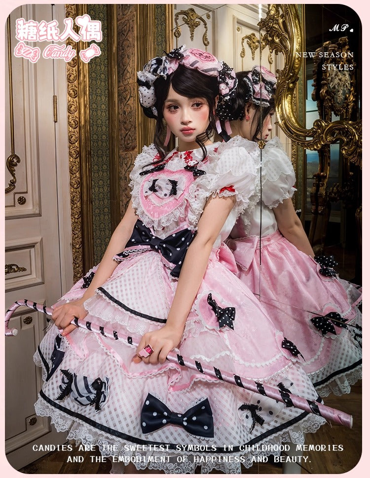 【受注予約~12/8】Candy Wrapper トップス・スカート【花与珍珠匣】