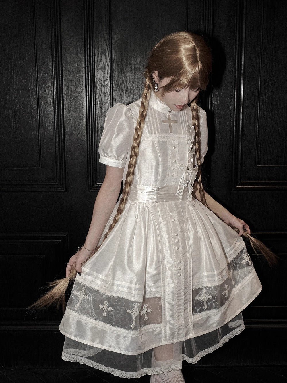 【受注予約~9/2】Spectral Orchid ワンピース(タイプ2)【魔女販售】