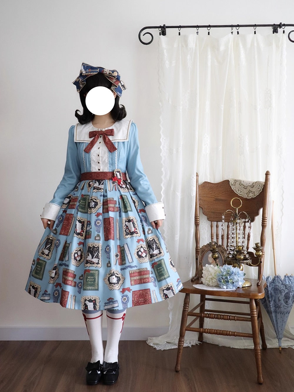 【受注予約~10/22】Wheat Book ワンピース【Miss Cube】