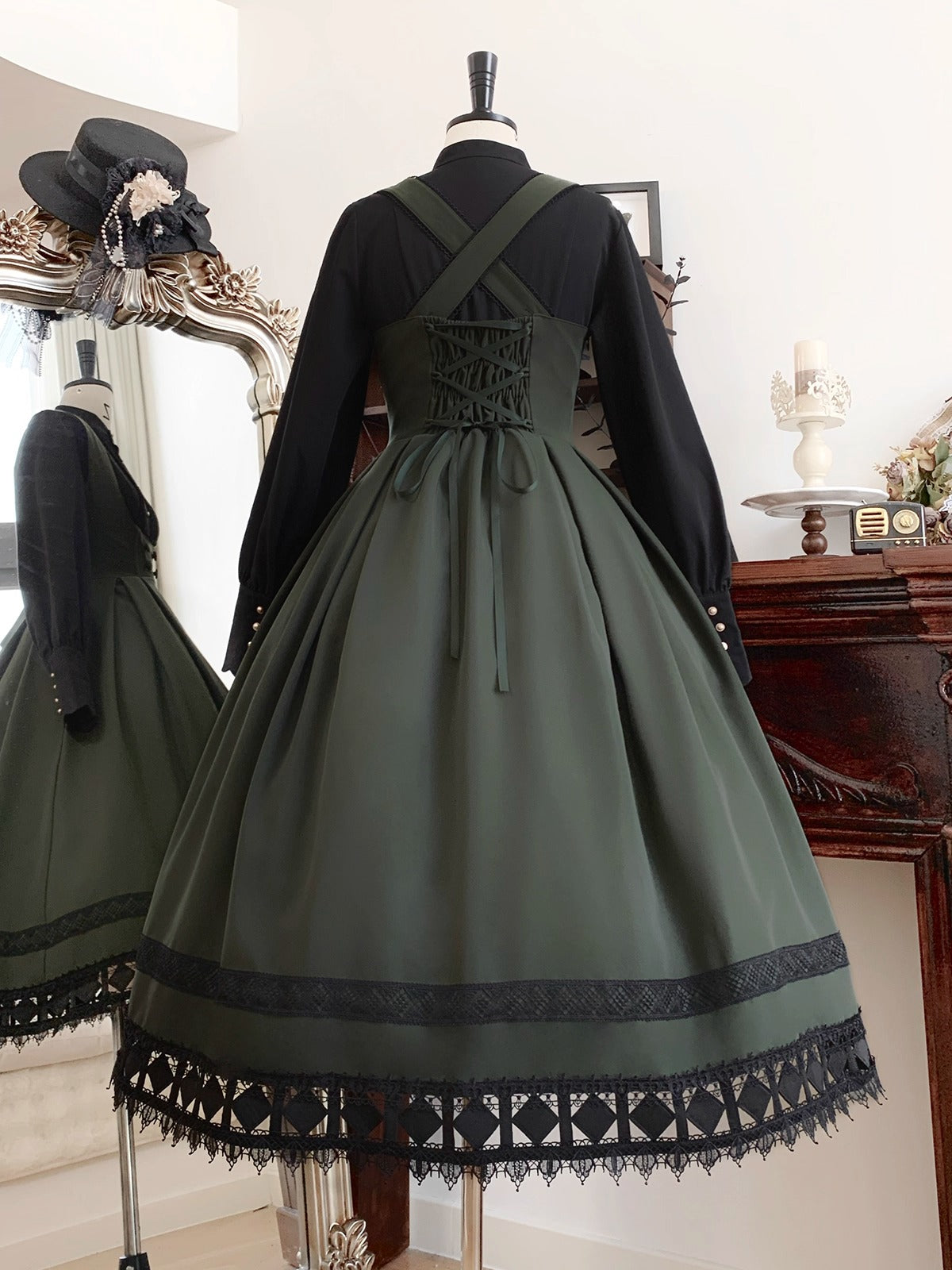 【受注予約~12/25】小夜曲 ジャンパースカート【Little Dipper】