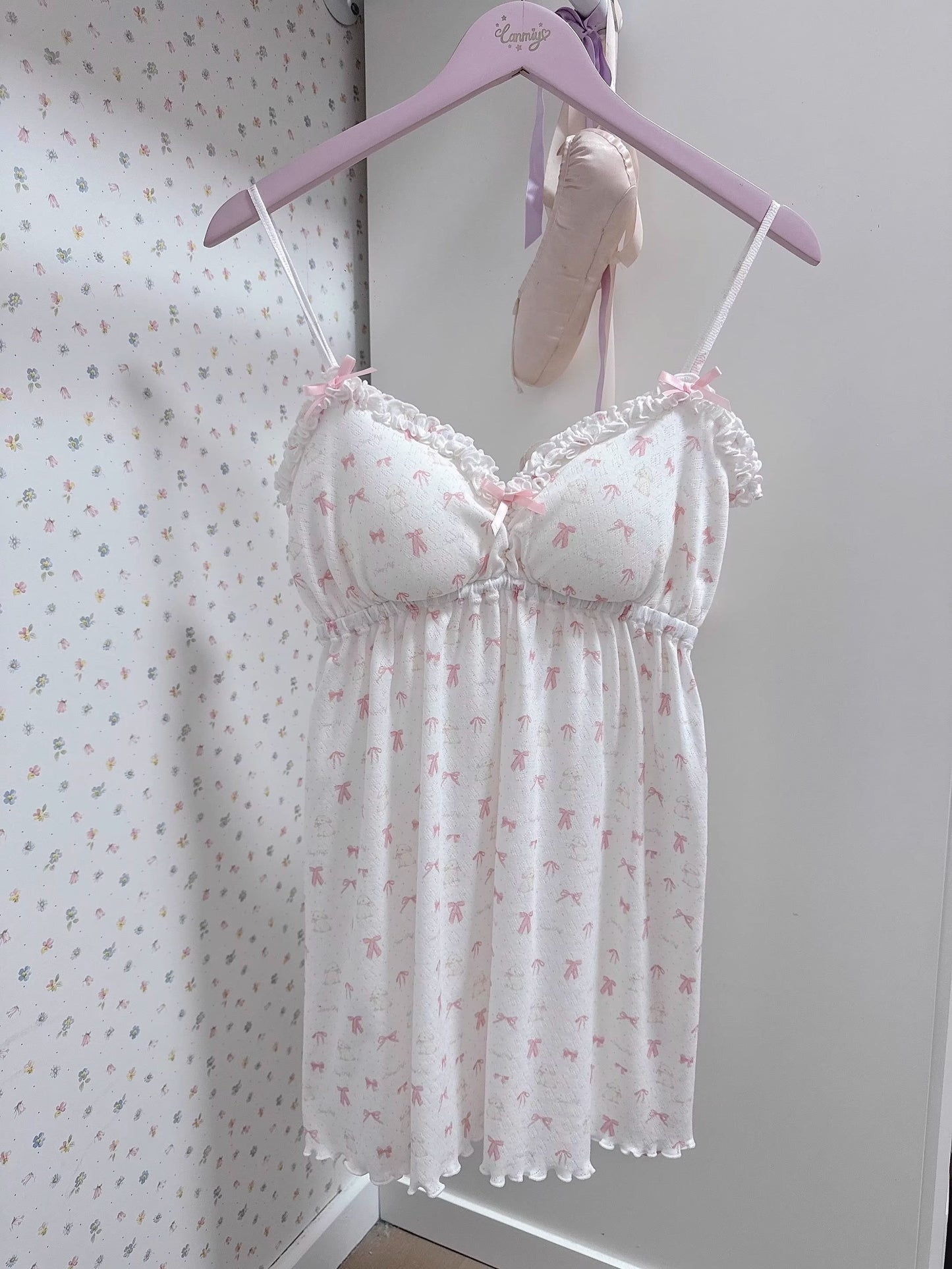 リボンナイトウェア【Sheep Puff】