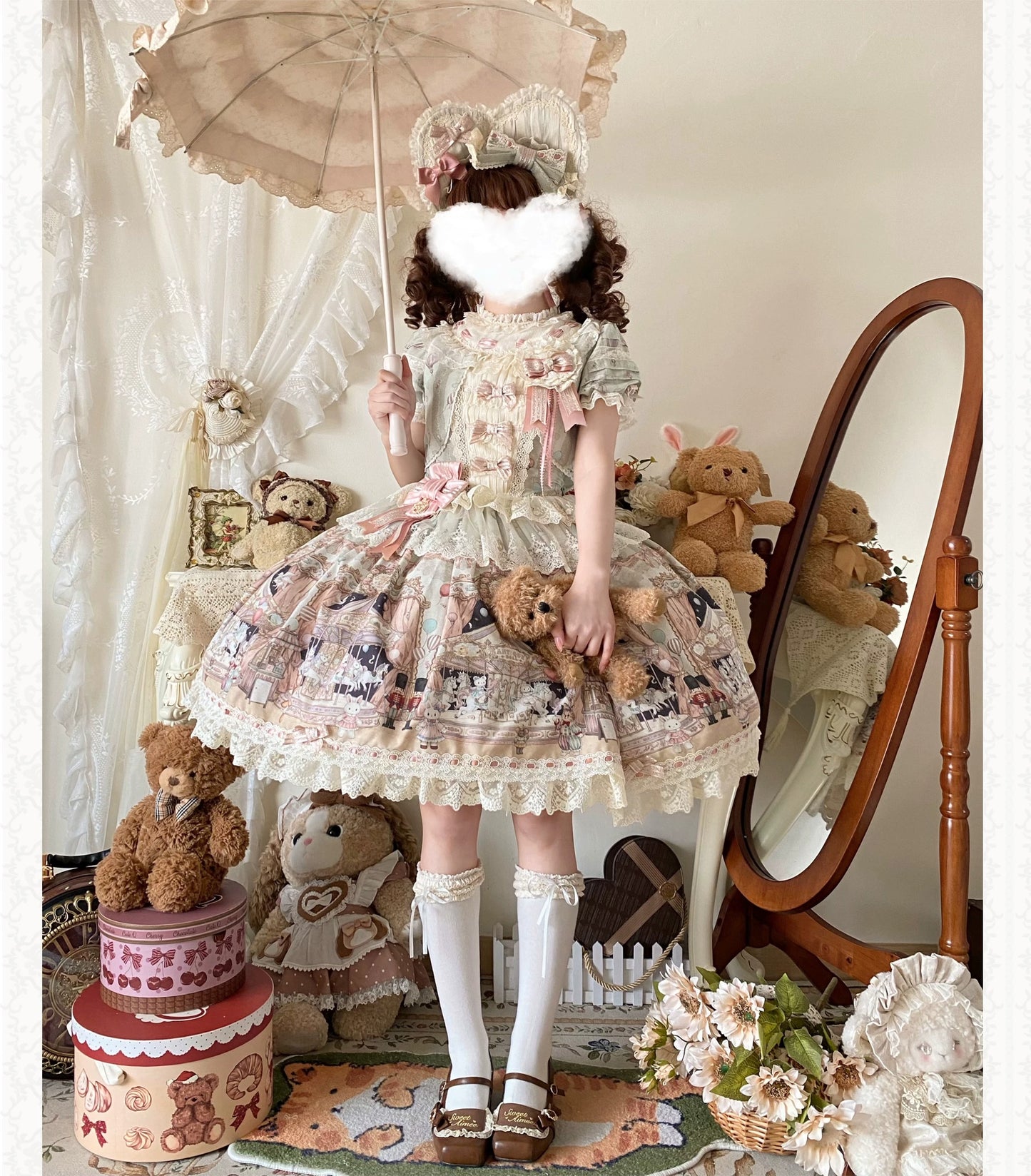 【受注予約~5/28】Magical Night at the Amusement Park ワンピース・フルセット(タイプ2)【Antique Doll】
