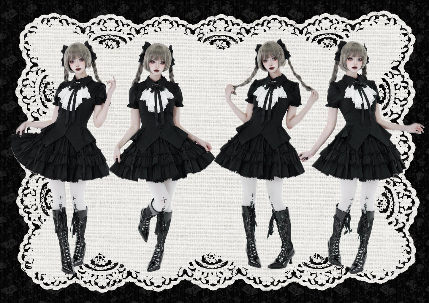 【受注予約~6/11】Layla Nocturne スカート・ドロワーズ【Evegie】
