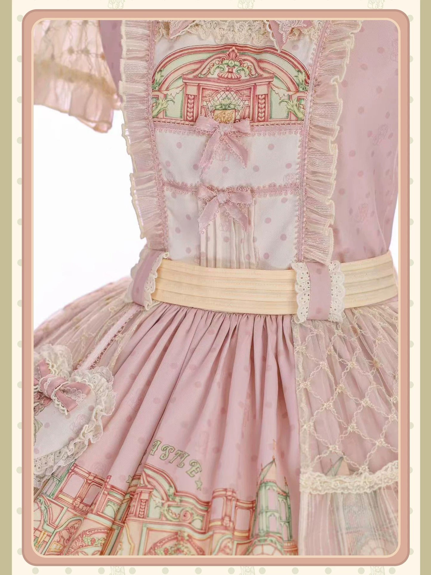 【受注予約~9/6】Fluffy Cat Castle ワンピース・ジャンパースカート【Alice Girl】