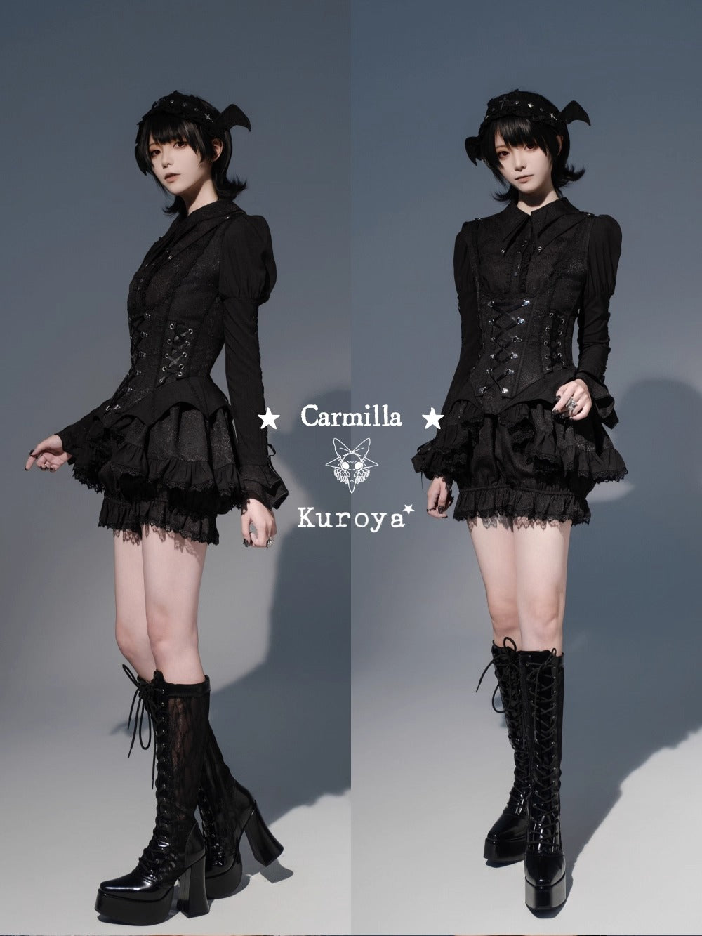 【受注予約~11/19】Camilla ブラウス・ベスト【Kuroya】