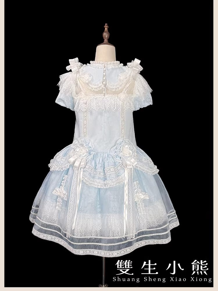 【受注予約~2/3】クロスドール ワンピース(タイプ1)【双生小熊】