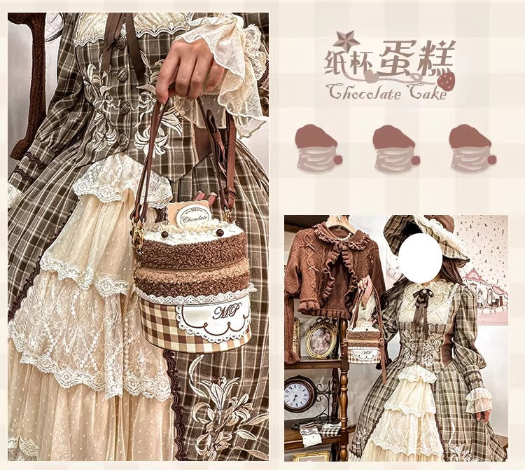 【受注予約~1/26】CupCakes バッグ【花与珍珠匣】