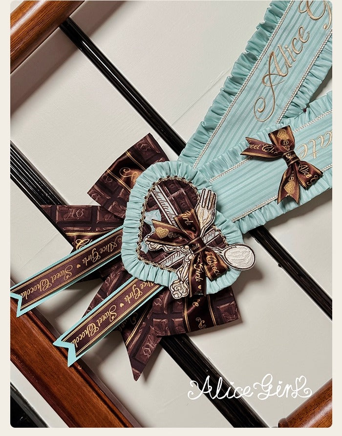 【受注予約~10/8】Chocolate Bear アクセサリー【Alice Girl】