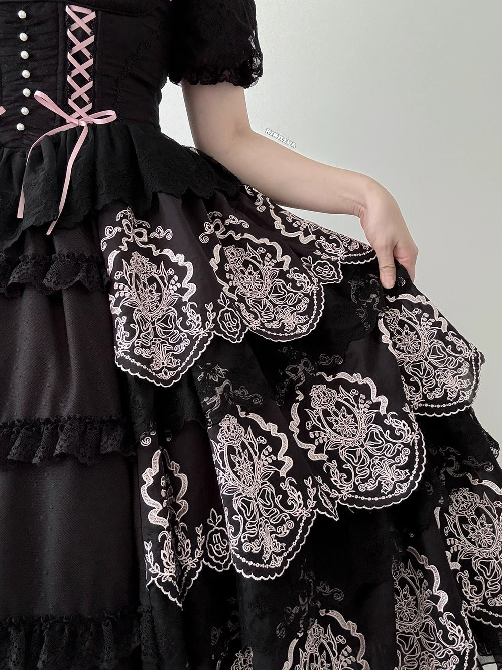 【受注予約~9/25】Point Gardens ジャンパースカート【Miss Point】