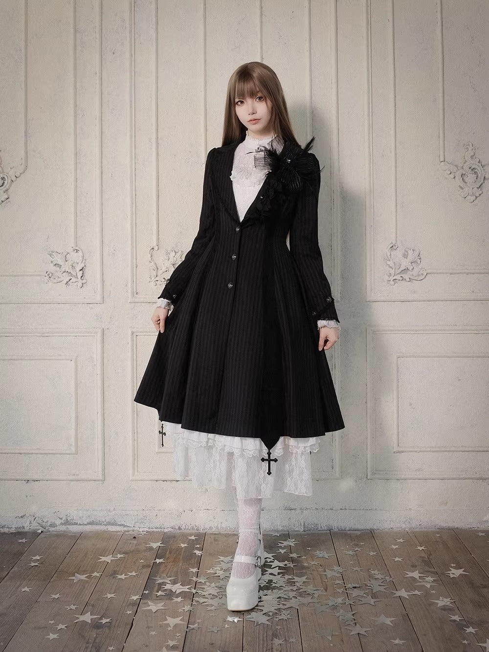 【受注予約~3/23】Embroidered Star ジャケット【魔女販售】