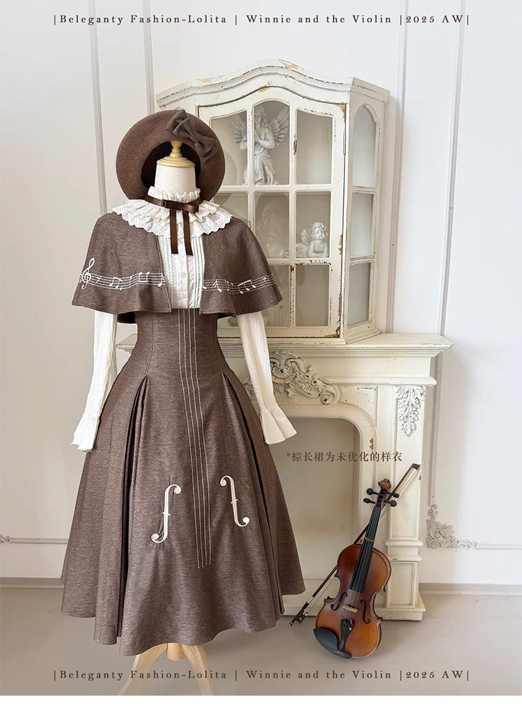 【受注予約~11/18】Winnie and the Violin ケープ・アクセサリー【Beleganty】