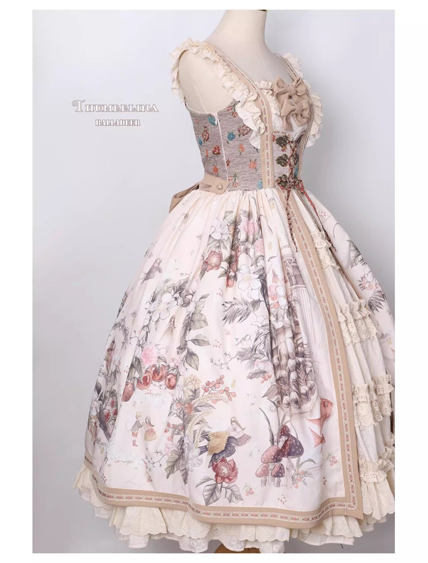 田園少女 ジャンパースカート【Balladeer】