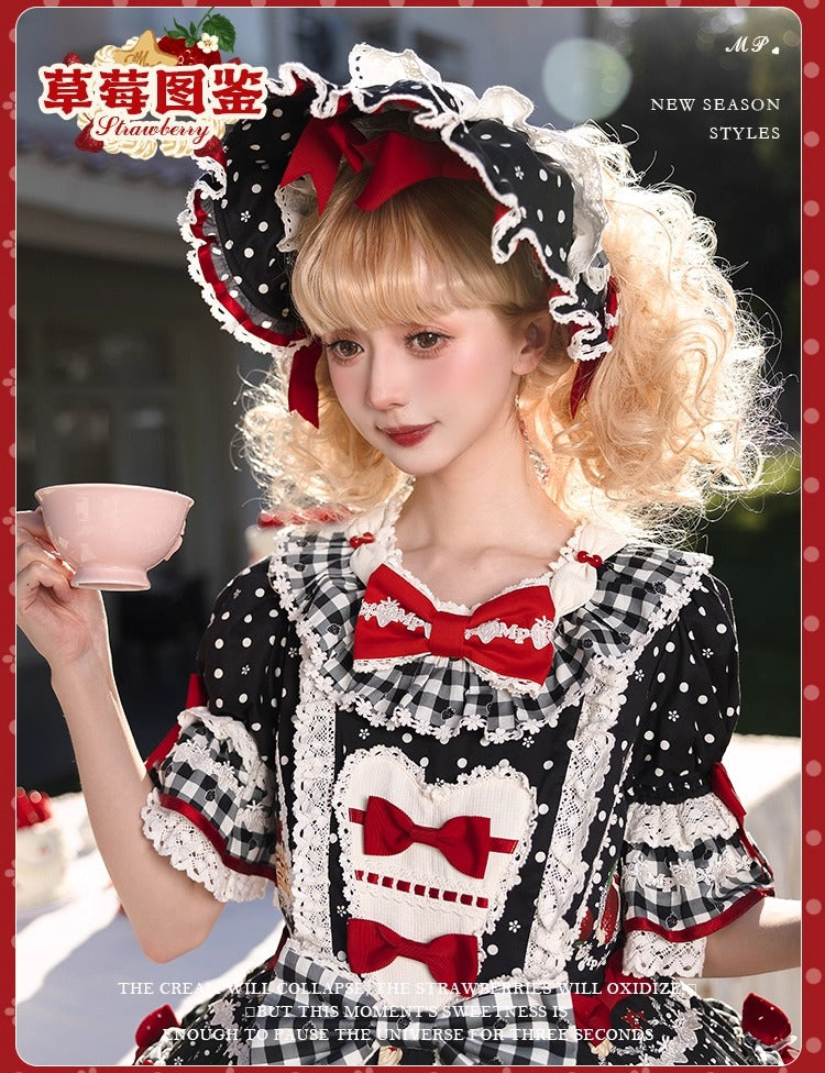 【受注予約~11/18】Strawberry Cake Illustration アクセサリー【花与珍珠匣】