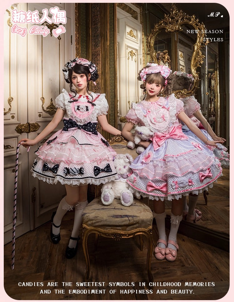 【受注予約~12/8】Candy Wrapper トップス・スカート【花与珍珠匣】