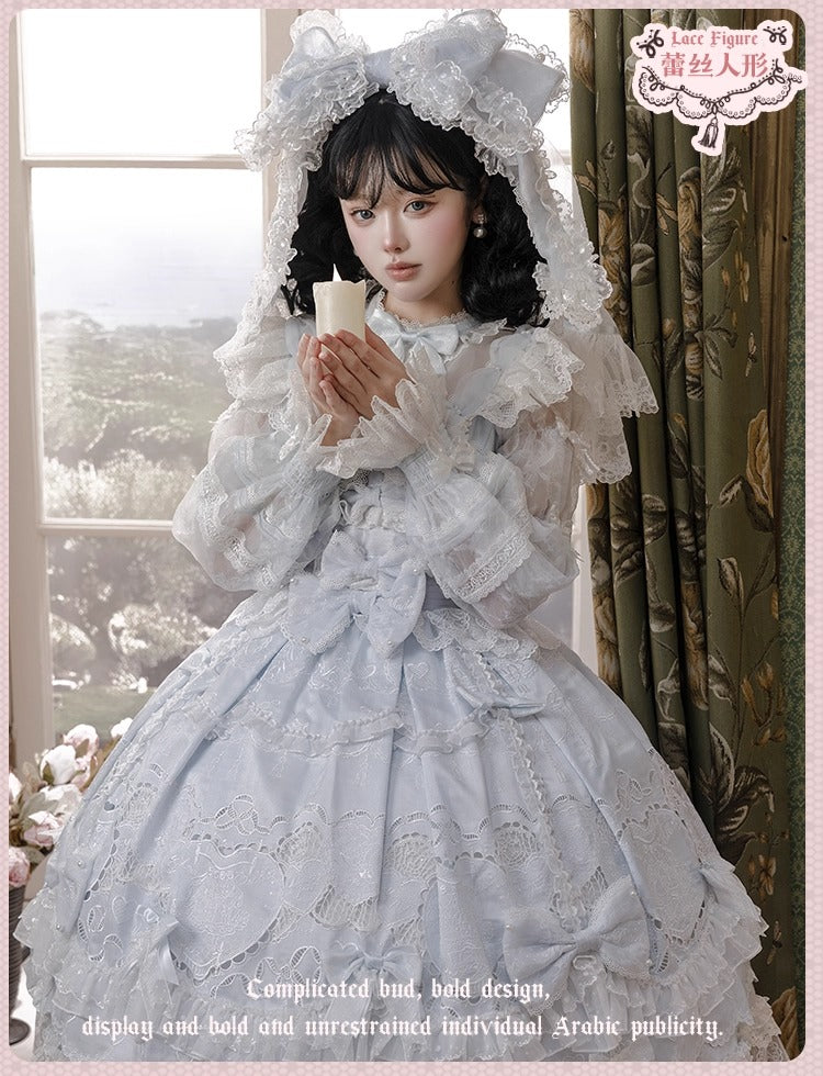 【受注予約~12/23】Race Doll ジャンパースカート(タイプ1)【花与珍珠匣】