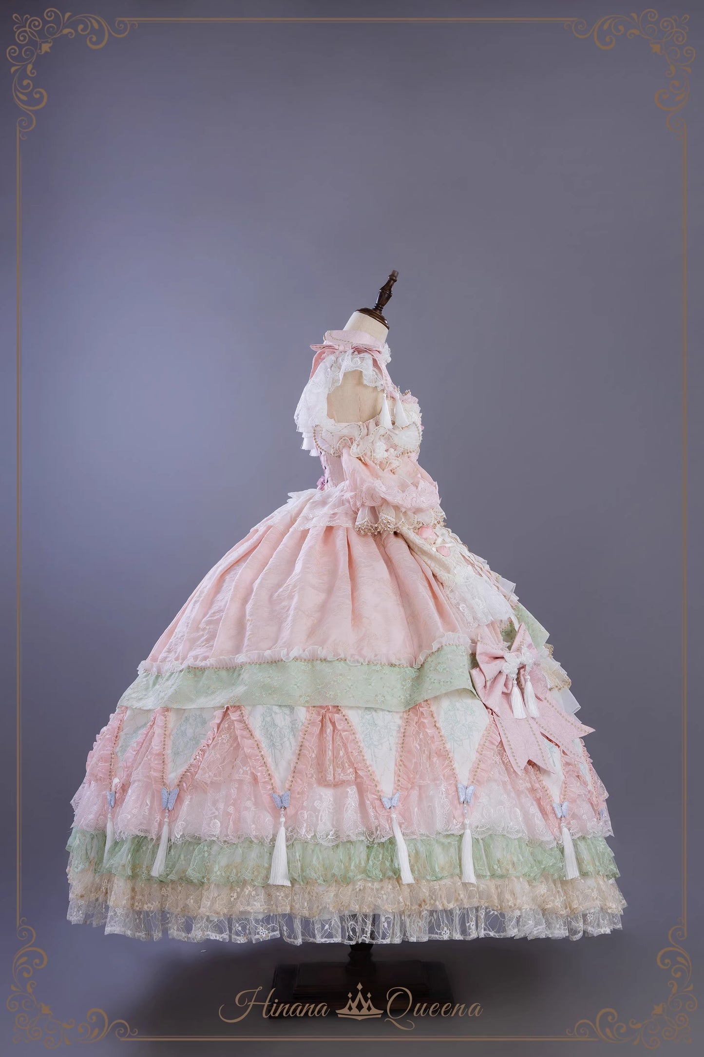 【受注予約~9/15】Crimson-Bee ワンピース【Hinana Queena】