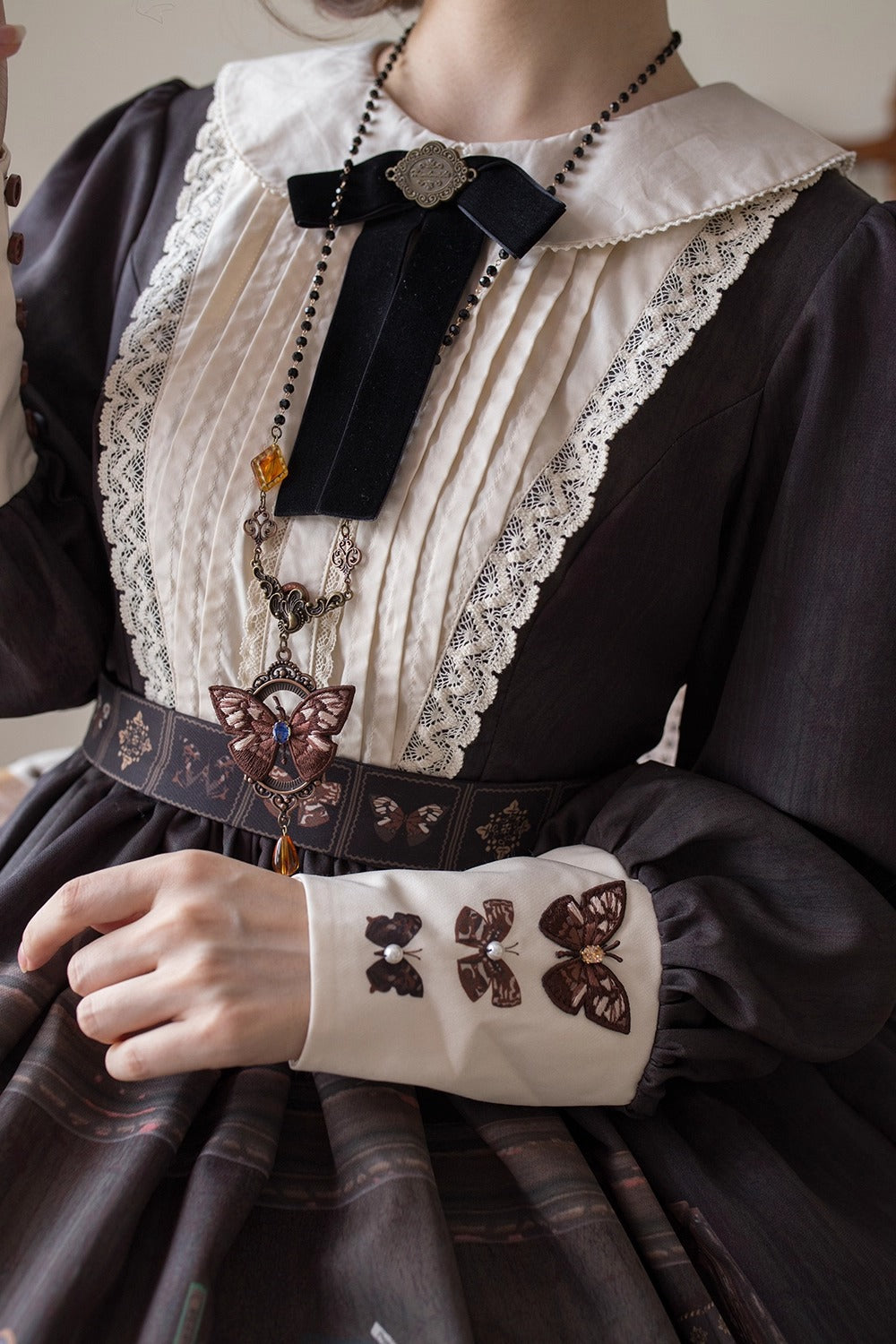 【受注予約~11/6】German Bookshelf ワンピース【Miss Point】