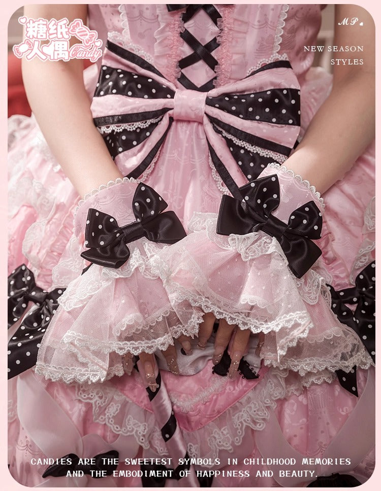 【受注予約~12/8】Candy Wrapper ワンピース【花与珍珠匣】