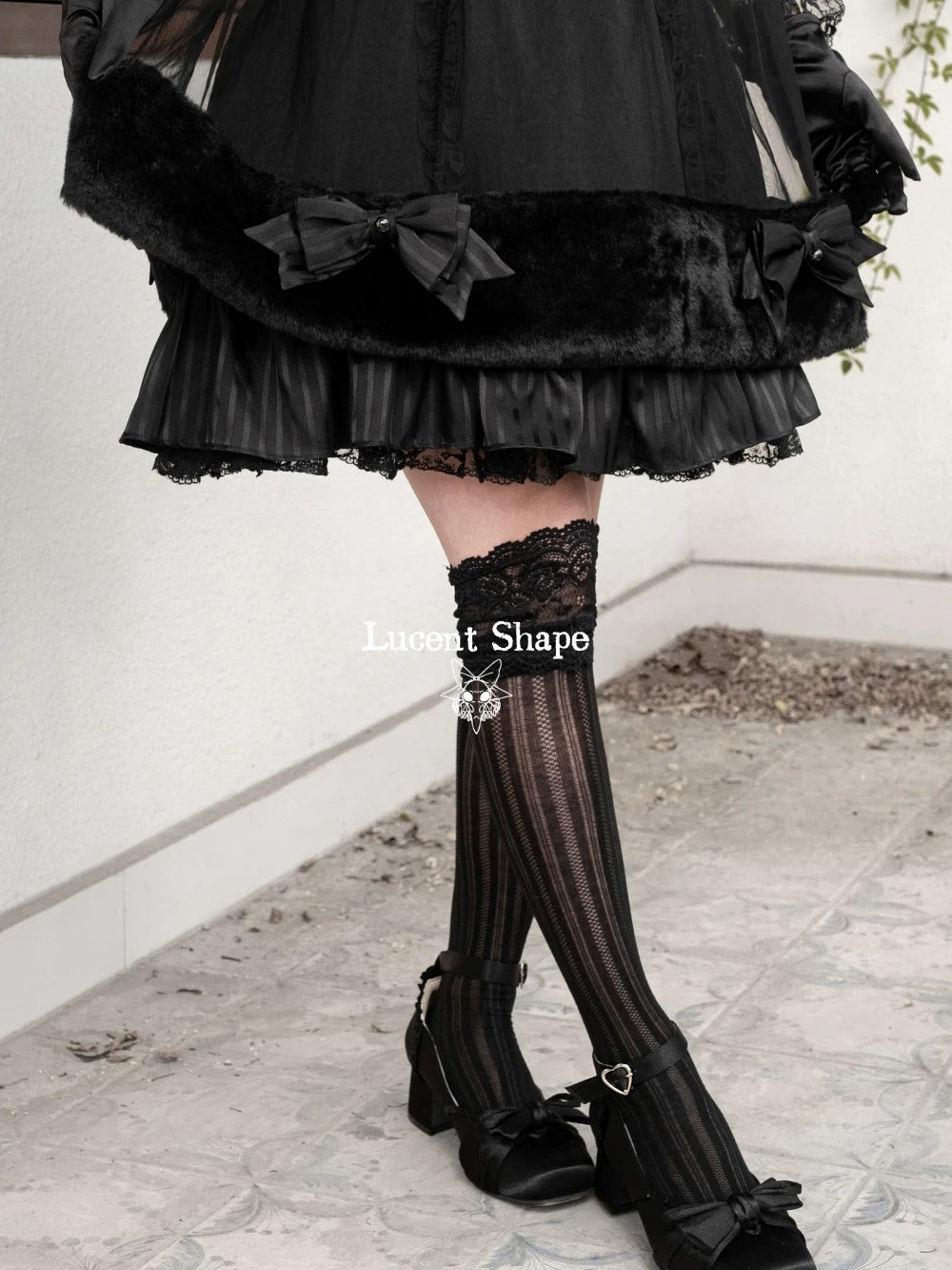 【受注予約~6/3】Lucent Shape ワンピース【Kuroya】