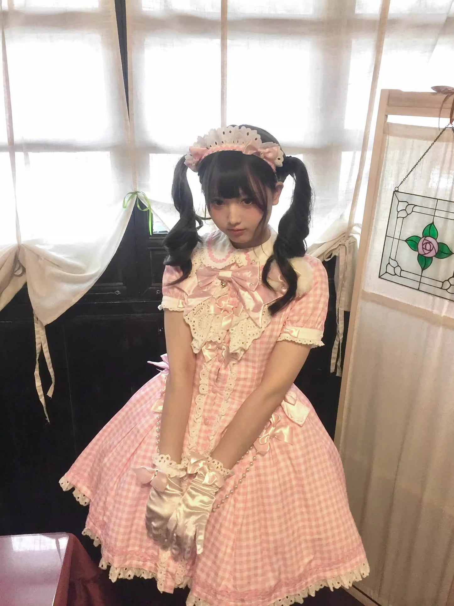 【受注予約~11/20】Ribbondoll ワンピース【Cutey Mask】