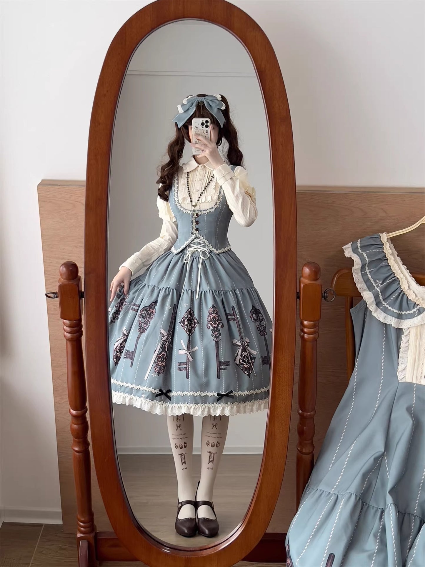 【受注予約~3/18】Secret key ベスト・ブラウス・スカート【Uncle's Workshop】