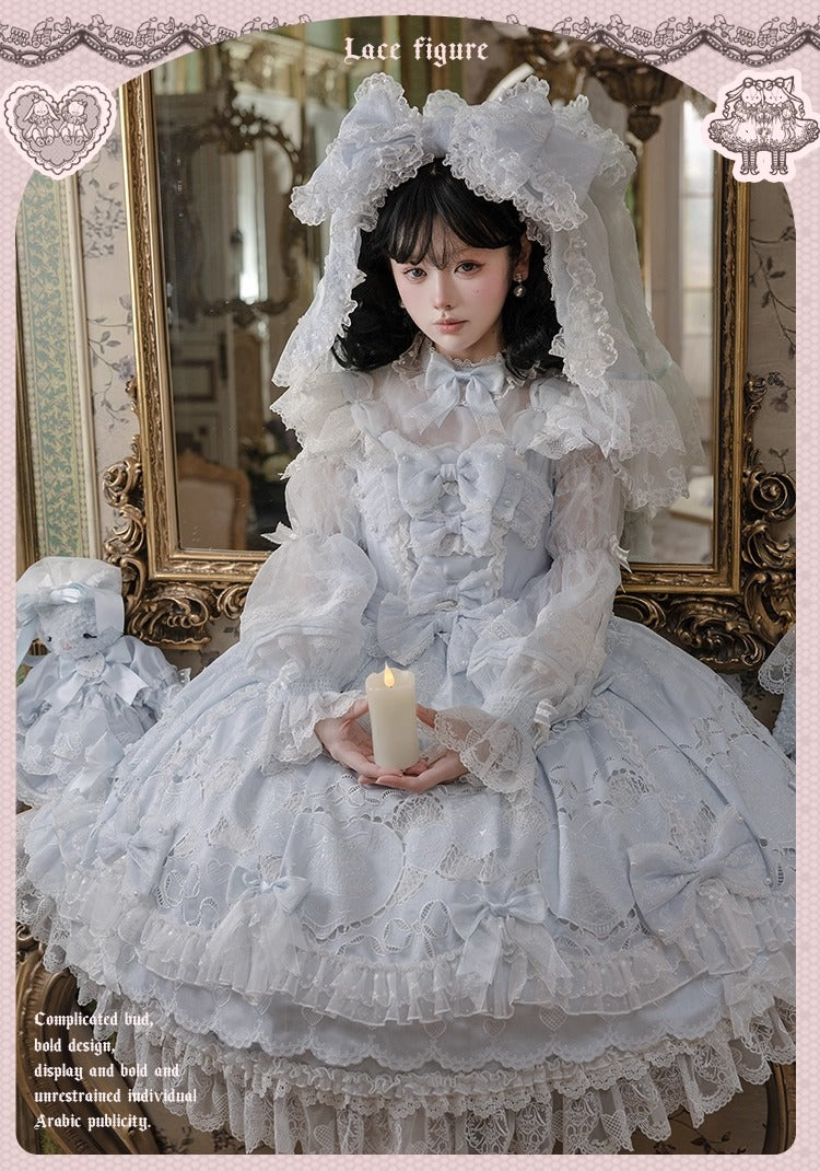 【受注予約~12/23】Race Doll ブラウス【花与珍珠匣】