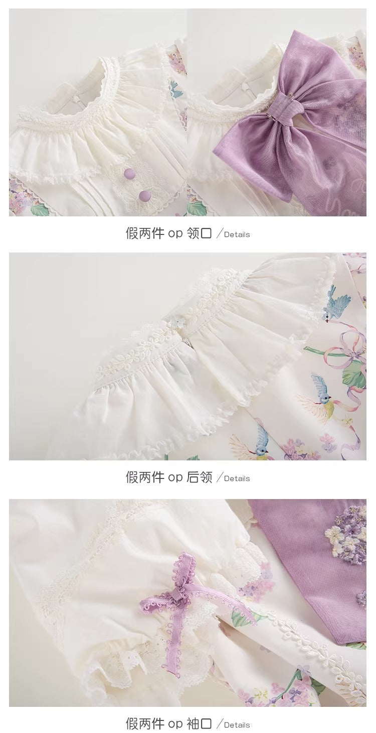 【受注予約~4/5】山河千鳥 ワンピース(タイプ1)【NDC】