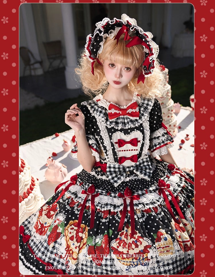 【受注予約~11/18】Strawberry Cake Illustration アクセサリー【花与珍珠匣】