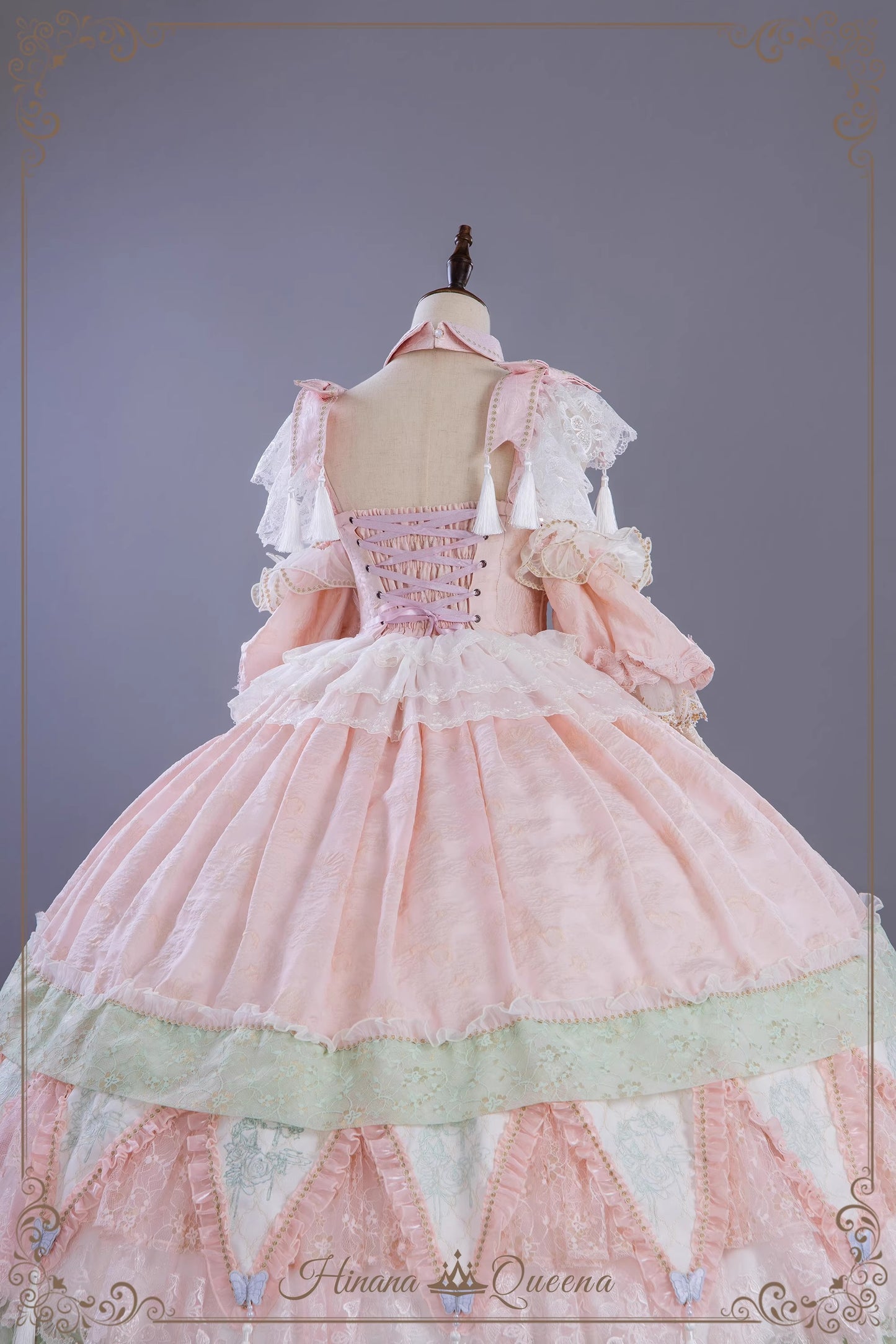 【受注予約~9/15】Crimson-Bee ワンピース【Hinana Queena】